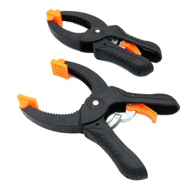 2 Pcs 8Inch Heavy Duty Nylon Ratchet Spring Clamps Woodworking Clamp Used For Home Decoration And Handmade Project
2 Pcs 8Inch Heavy Duty Nylon Ratchet Spring Clamps Woodworking Clamp Used For Home Decoration And Handmade Project
