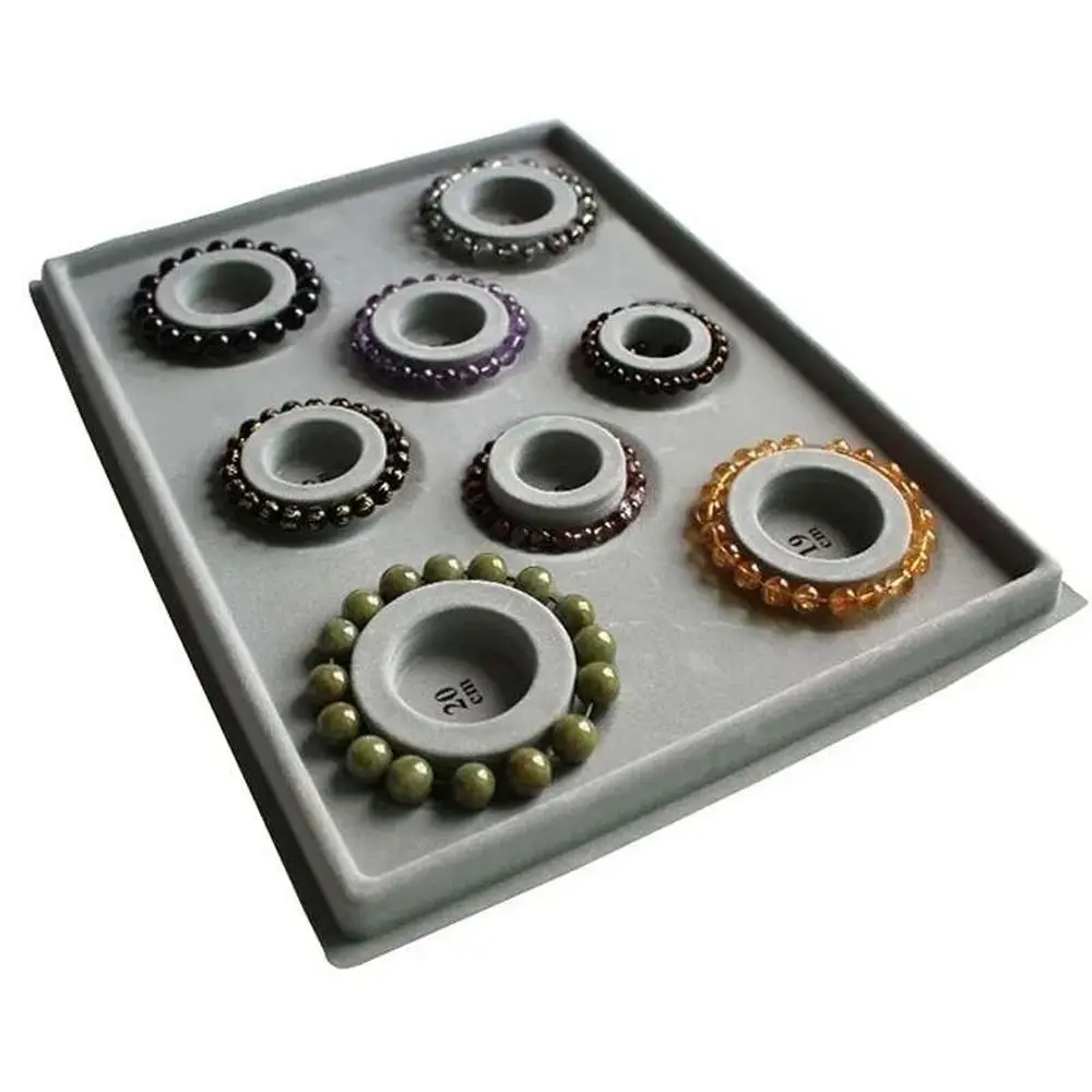 Beading Tray Jewelry Making Organizer Tray Jewelry Design Tool DIY Necklace Tool Gray Flocked Bead Board Measuring Tool
Beading Tray Jewelry Making Organizer Tray Jewelry Design Tool DIY Necklace Tool Gray Flocked Bead Board Measuring Tool