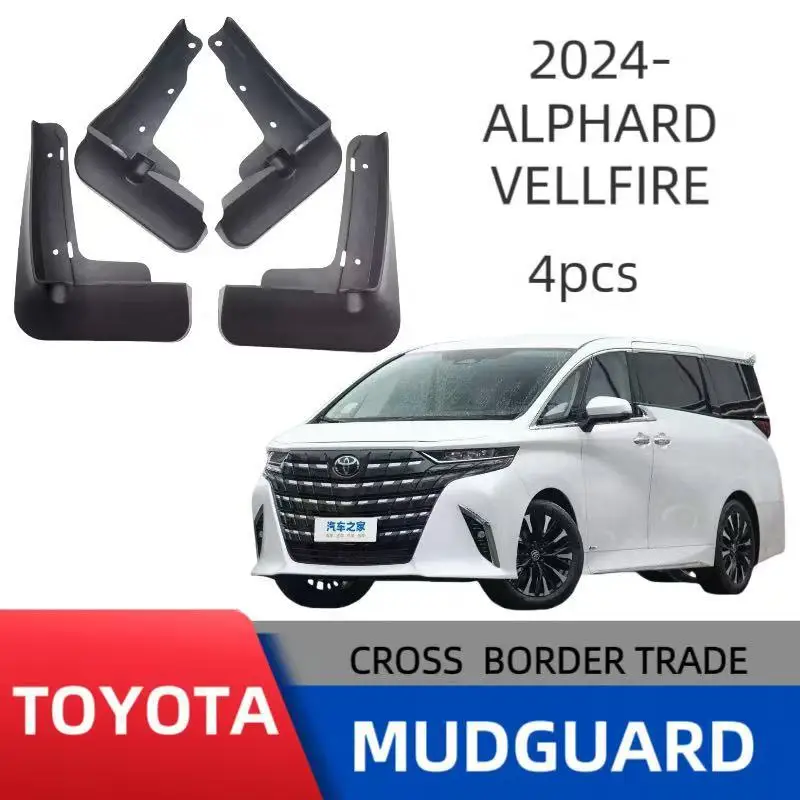 4 шт./компл. автомобильные брызговики для Toyota Alphard Vellfire 2024 2025 брызговики брызговики брызговики аксессуары
4 шт./компл. автомобильные брызговики для Toyota Alphard Vellfire 2024 2025 брызговики брызговики брызговики аксессуары