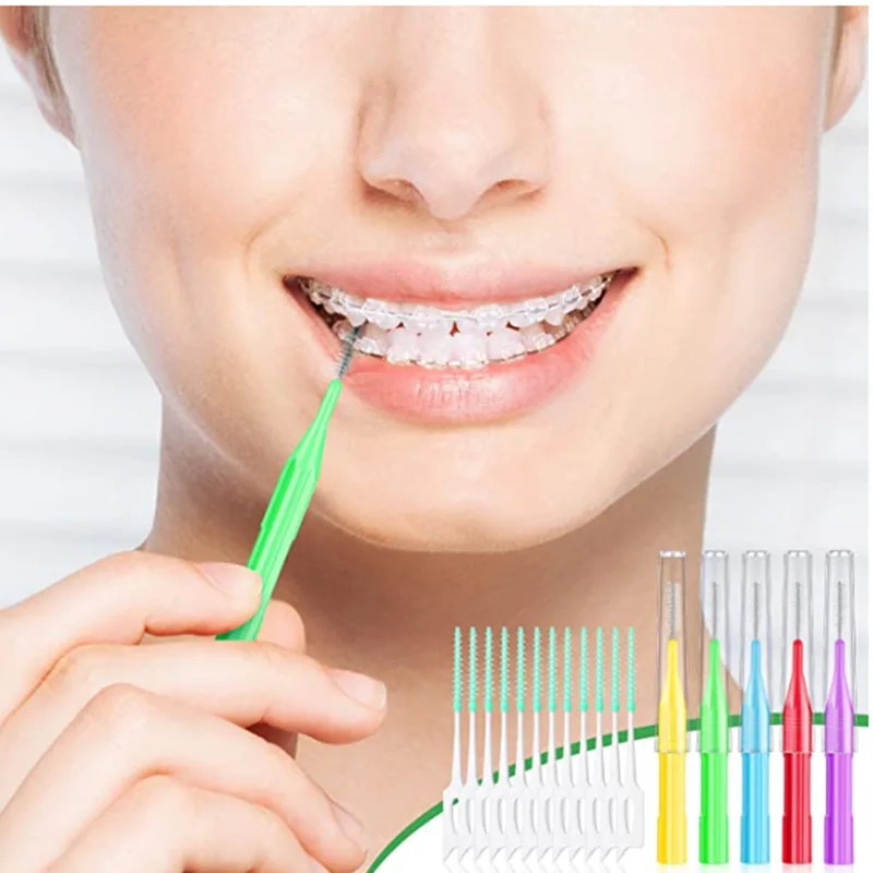 10PCS Portable Interdental Brush Cosmetic Eyelash Brush Clean Toothbrush Multifunctional Orthodontic Interdental Brush Clean 
10PCS Portable Interdental Brush Cosmetic Eyelash Brush Clean Toothbrush Multifunctional Orthodontic Interdental Brush Clean