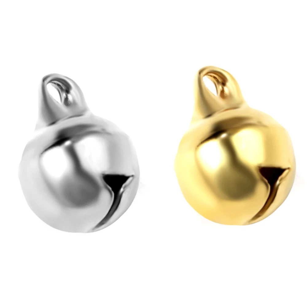 ASON 100Pcs/Lot Stainless Steel Jingle Bells Charm Pendant DIY Handcraft Bracelet Necklaces Connector Jewelry Making Accessories
ASON 100Pcs/Lot Stainless Steel Jingle Bells Charm Pendant DIY Handcraft Bracelet Necklaces Connector Jewelry Making Accessories