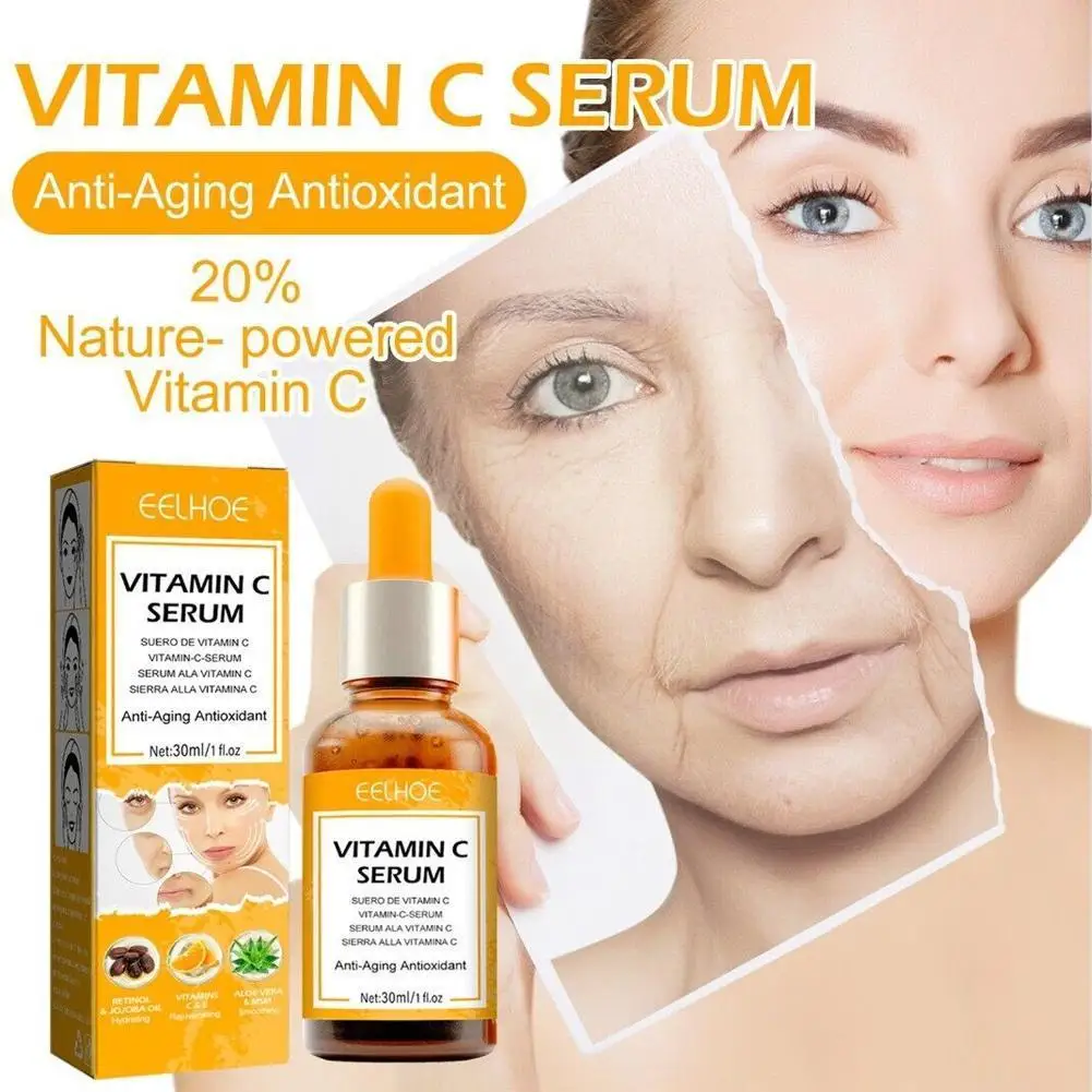 Vitamin C Anti-aging Essence Desalinates Fine Lines And Moisturizes And Essence Lifts Whitens Tightens Anti-aging Skin Brig S1W5
Vitamin C Anti-aging Essence Desalinates Fine Lines And Moisturizes And Essence Lifts Whitens Tightens Anti-aging Skin Brig S1W5