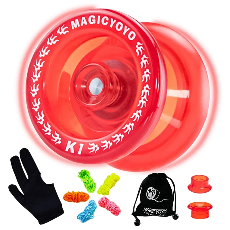 MAGICYOYO K1-Plus Professional Responsive Yoyo for Kids, Plastic Yoyo with Narrow C Bearing,Yoyo for Beginners
MAGICYOYO K1-Plus Professional Responsive Yoyo for Kids, Plastic Yoyo with Narrow C Bearing,Yoyo for Beginners
