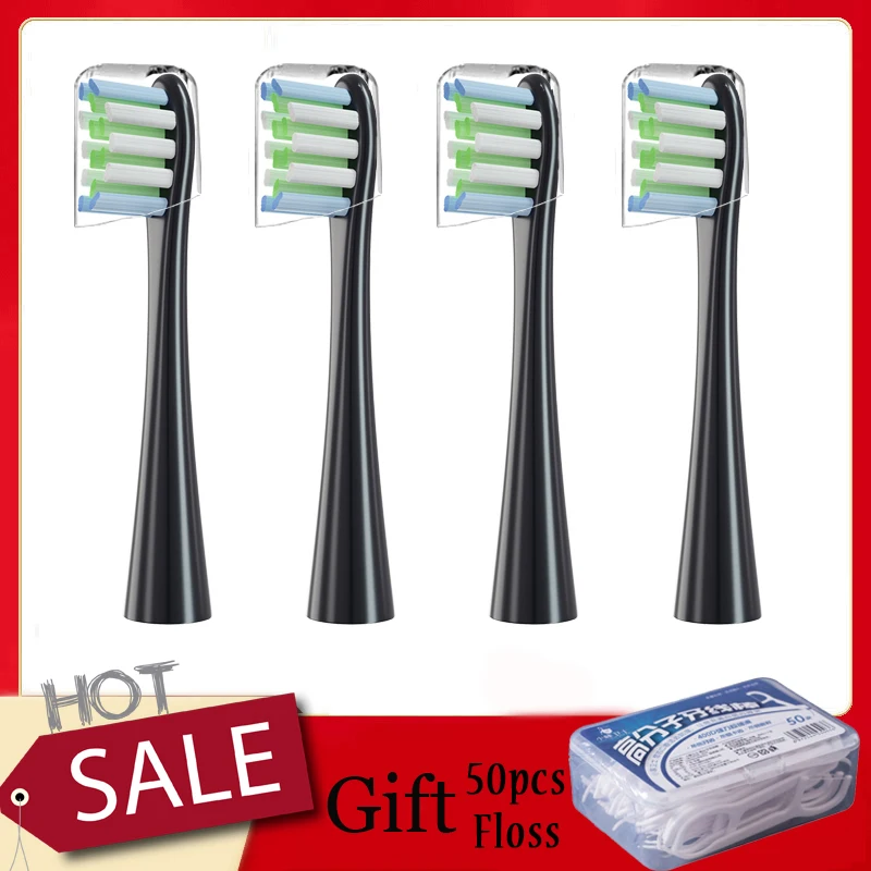 Replacement For Oclean X/X PRO/F1 Toothbrush Heads DuPont Soft Bristle Sonic Electric Tooth Brush Clean Nozzle Floss Gift
Replacement For Oclean X/X PRO/F1 Toothbrush Heads DuPont Soft Bristle Sonic Electric Tooth Brush Clean Nozzle Floss Gift