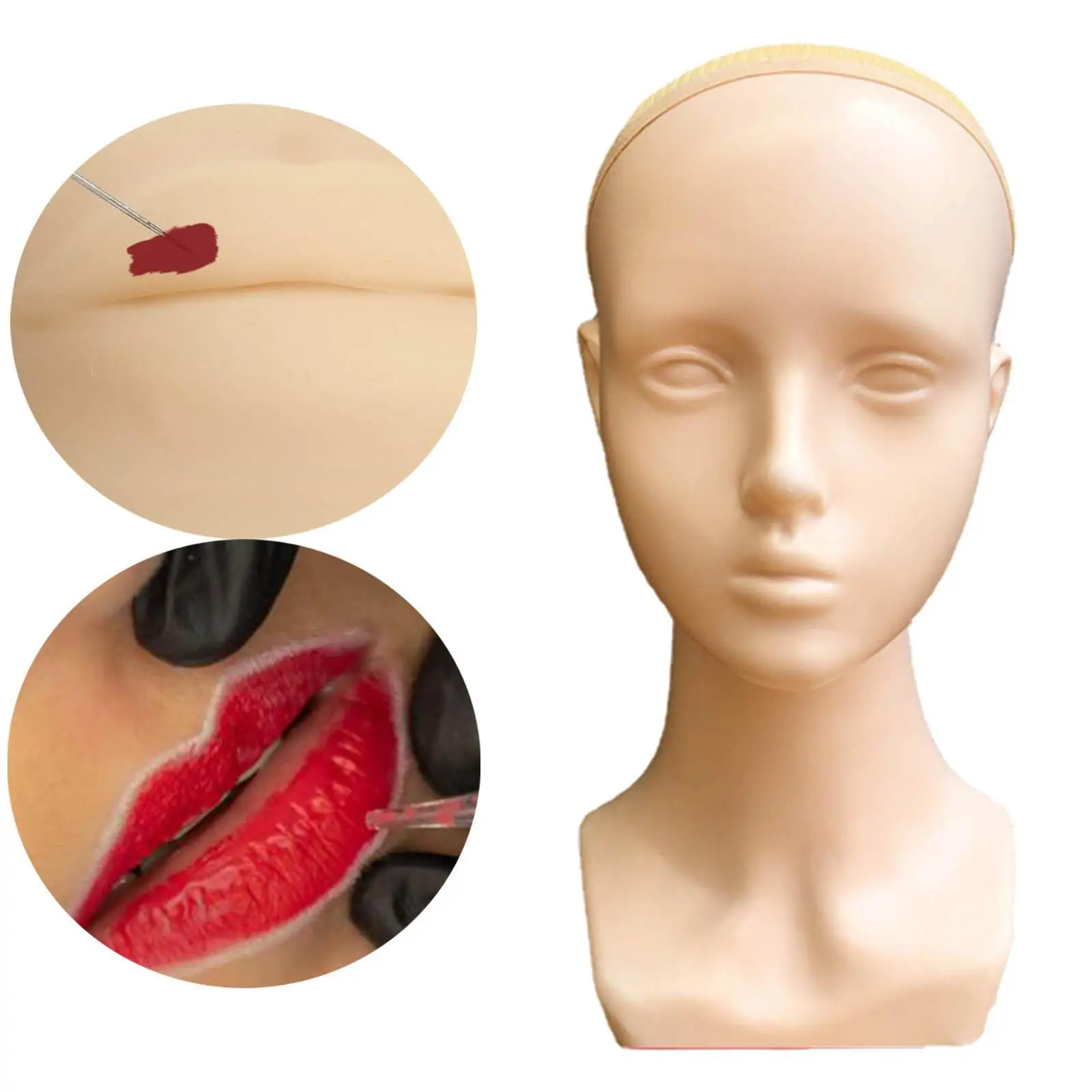 Bald Mannequin Head Wig Hat Display with Shoulder Cosmetology Jewelry Manikin Head Necklace Earrings Fake Head Model Head Stand
Bald Mannequin Head Wig Hat Display with Shoulder Cosmetology Jewelry Manikin Head Necklace Earrings Fake Head Model Head Stand