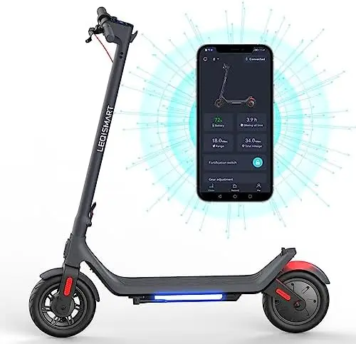 Pneumatic Tire, 15.5Miles Range,15.5 MPH,250W Motor(Pro version 10" trie,18.6 miles, 350W Motor), 220lbs Weight Capacity, Du
Pneumatic Tire, 15.5Miles Range,15.5 MPH,250W Motor(Pro version 10" trie,18.6 miles, 350W Motor), 220lbs Weight Capacity, Du