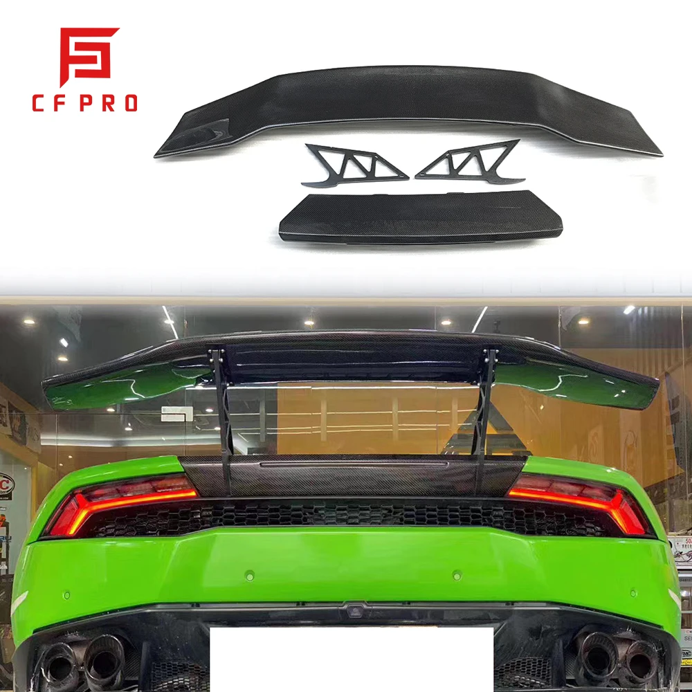

Стильный задний спойлер на крышу DMC из углеродного волокна, спойлер на задний багажник, крыло для Lamborghini Huracan LP610 LP640, аксессуары