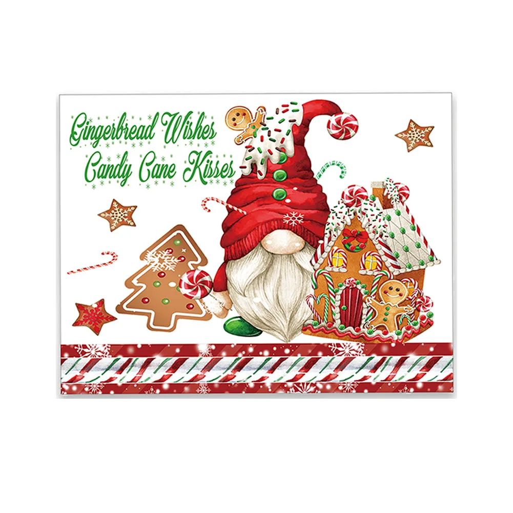 4pcs Christmas Placemats Kitchen Placemats Santa Claus Snowflake Tablecloth Non-Woven Fabric Table Mat Christmas Desktop Decor
4pcs Christmas Placemats Kitchen Placemats Santa Claus Snowflake Tablecloth Non-Woven Fabric Table Mat Christmas Desktop Decor