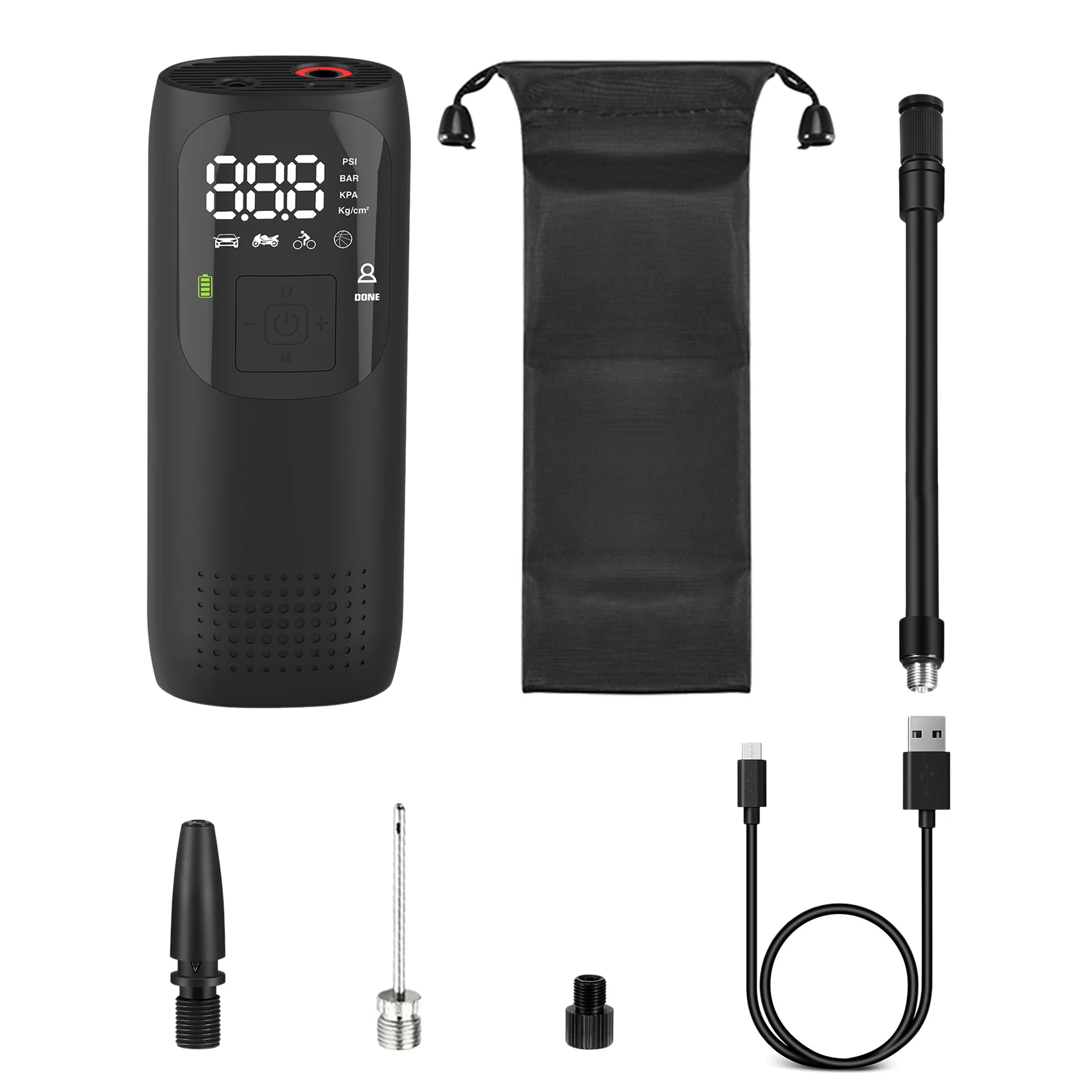 Насос для шин и велосипедный мини-насос, портативный воздушный компрессор, портативный автомобильный воздушный насос для автомобиля, велос...
Насос для шин и велосипедный мини-насос, портативный воздушный компрессор, портативный автомобильный воздушный насос для автомобиля, велос...