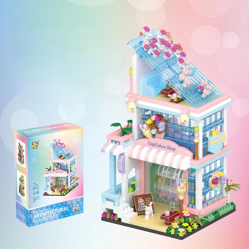 Dessert Shop Micro-particles Assembling Building Blocks Educational Toys DIY Model Girl Gift Collection Toys Home Decoration
Dessert Shop Micro-particles Assembling Building Blocks Educational Toys DIY Model Girl Gift Collection Toys Home Decoration