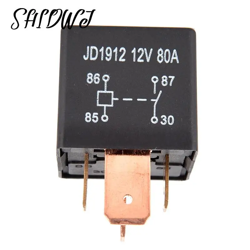 1Pcs Waterproof Heavy Duty Relay 4 Pin DC 24V 12V 80A JD1912 Automotive Car Relay Auto Accessories
1Pcs Waterproof Heavy Duty Relay 4 Pin DC 24V 12V 80A JD1912 Automotive Car Relay Auto Accessories