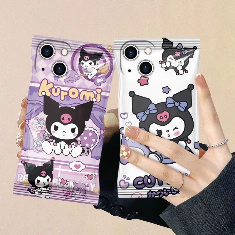 Sanrio Kuromi Candy shape Phone Cases For iPhone 14 13 12 11 Pro Max Mini XR X XS MAX 8 7 Plus SE Soft Silicone Cover
Sanrio Kuromi Candy shape Phone Cases For iPhone 14 13 12 11 Pro Max Mini XR X XS MAX 8 7 Plus SE Soft Silicone Cover