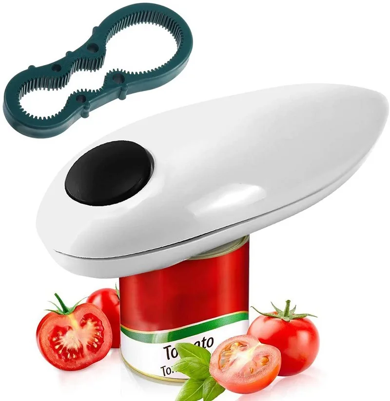 Electric Can Opener Automatic Bottle Opener Cordless One Tin Touch No Sharp Edges Handheld Jar Openers Kitchen Bar Tool Gadget
Electric Can Opener Automatic Bottle Opener Cordless One Tin Touch No Sharp Edges Handheld Jar Openers Kitchen Bar Tool Gadget