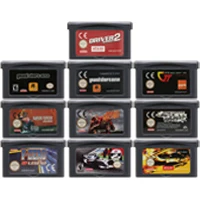 32 Bit Video Game Cartridge Console Card for Nintendo GBA RAC Racing Game Series Edition
32 Bit Video Game Cartridge Console Card for Nintendo GBA RAC Racing Game Series Edition