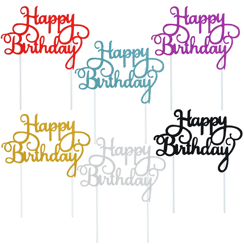 5/10pcs Happy Birthday Cake Topper Glitter Letter Cupcake Toppers Baby Shower Kids Birthday Party Baking Dessert Cake Decoration
5/10pcs Happy Birthday Cake Topper Glitter Letter Cupcake Toppers Baby Shower Kids Birthday Party Baking Dessert Cake Decoration