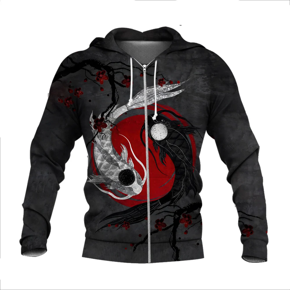 2022 New Animal Fish Fashion Autumn Winter Hoodie 3D Print Men's Sweatshirt Unisex Zipper Pullover Casual Jacket
2022 New Animal Fish Fashion Autumn Winter Hoodie 3D Print Men's Sweatshirt Unisex Zipper Pullover Casual Jacket