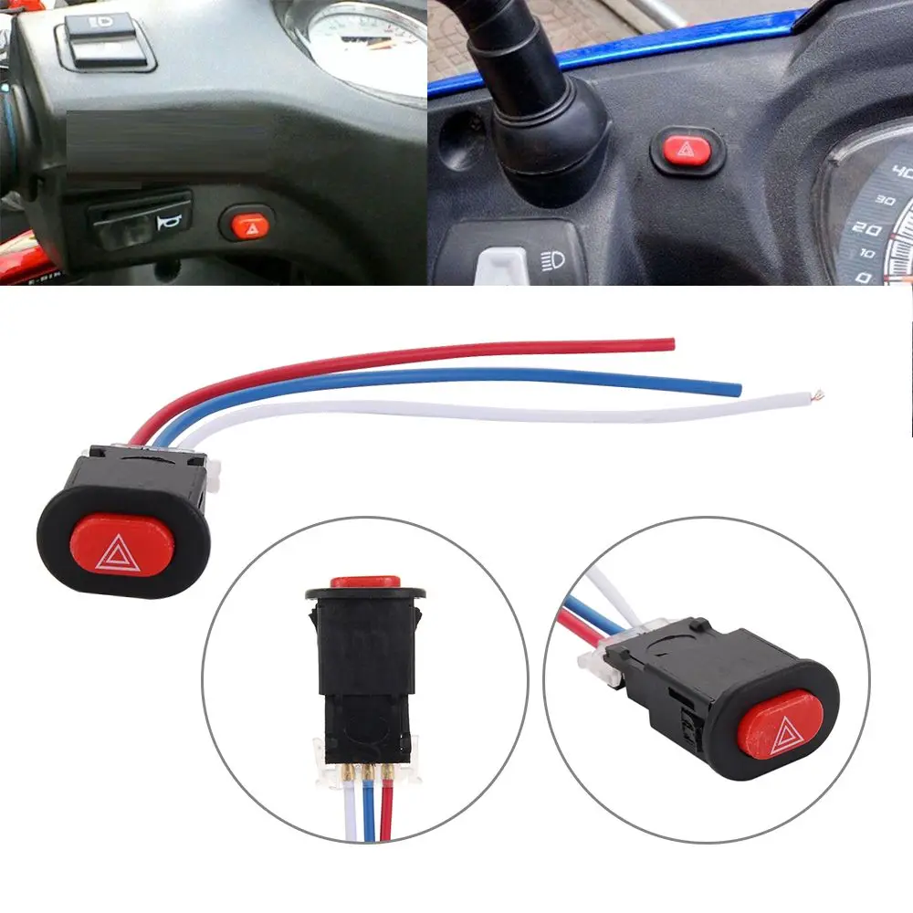New Parts Motorcycle Accessories Electrical System Hazard Light Switch w/3 Wires Lock Warning Flasher Emergency Signal
New Parts Motorcycle Accessories Electrical System Hazard Light Switch w/3 Wires Lock Warning Flasher Emergency Signal