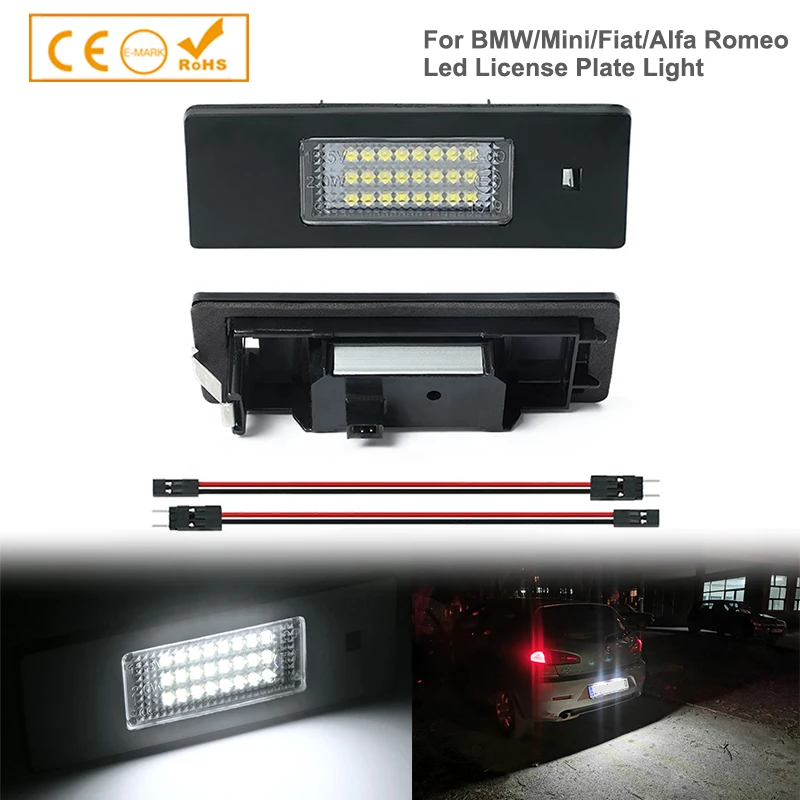 2pcs Canbus Led License Number Plate Light For Mini R55 R61 Cooper Clubman Countryman OEM 63267165735,63267193294,63266913913
2pcs Canbus Led License Number Plate Light For Mini R55 R61 Cooper Clubman Countryman OEM 63267165735,63267193294,63266913913