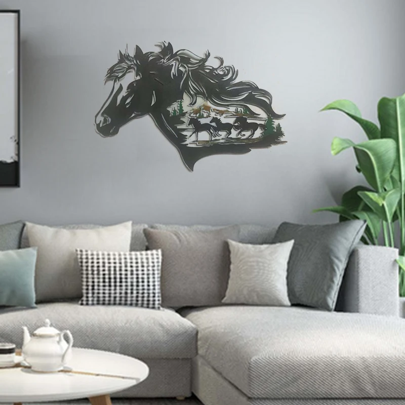 Metal Horse Shadow Wall Decoration Pendant Art Decoration Garden Home Decoration Bedroom Office Iron Ornaments
Metal Horse Shadow Wall Decoration Pendant Art Decoration Garden Home Decoration Bedroom Office Iron Ornaments