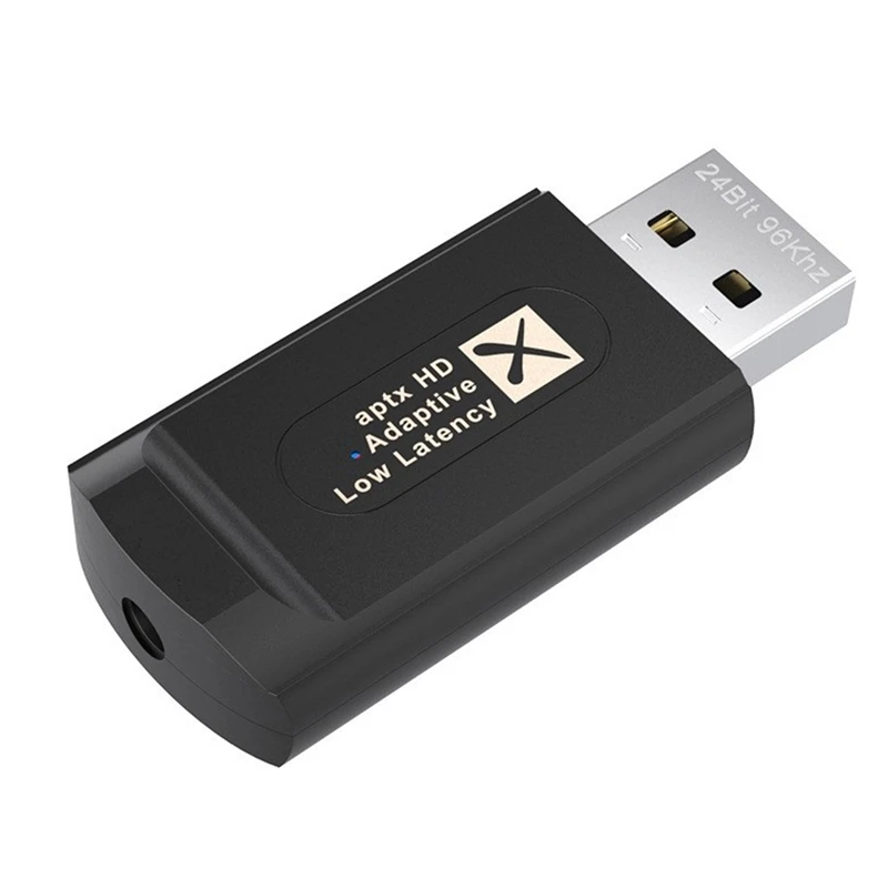 Bluetooth 5,2 аудио передатчик с микрофоном Aptx LL HD Адаптивная низкая задержка 3,5 мм Aux для ТВ ПК
Bluetooth 5,2 аудио передатчик с микрофоном Aptx LL HD Адаптивная низкая задержка 3,5 мм Aux для ТВ ПК