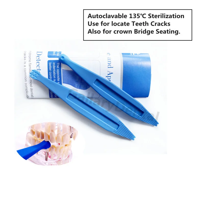 2Pcs Dental Cracked Teeth Probe Tooth Fracture Explorer Detector Crown Bridge Tool
2Pcs Dental Cracked Teeth Probe Tooth Fracture Explorer Detector Crown Bridge Tool