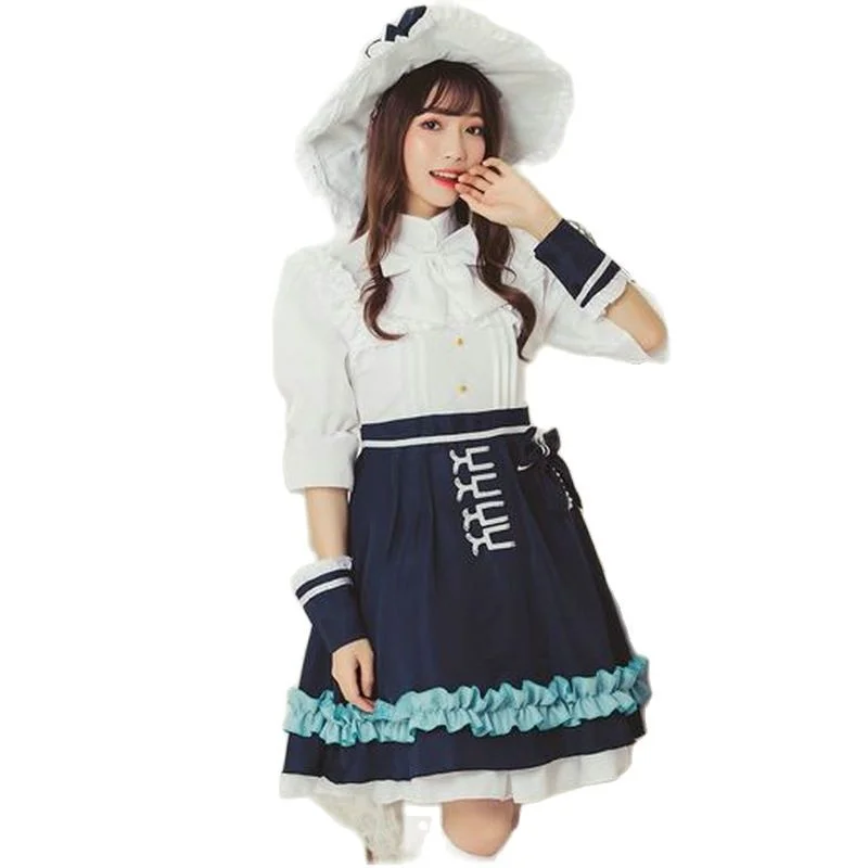 Gardener Acting Costume Maid Stage Costume Film Television Cosplay Women Skirt Suit with Hat Dropshipping
Gardener Acting Costume Maid Stage Costume Film Television Cosplay Women Skirt Suit with Hat Dropshipping
