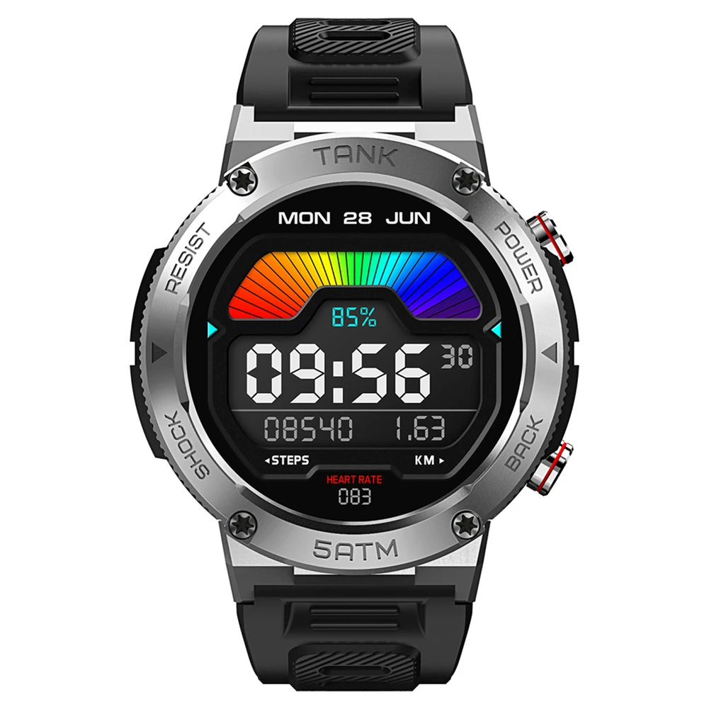 KOSPET TANK T1 Rugged Smartwatch Waterproof 5ATM&69K 350mAh Outdoor Fitness Tracker MIL-STD Sports Smart Watch For Men 2022
KOSPET TANK T1 Rugged Smartwatch Waterproof 5ATM&69K 350mAh Outdoor Fitness Tracker MIL-STD Sports Smart Watch For Men 2022
