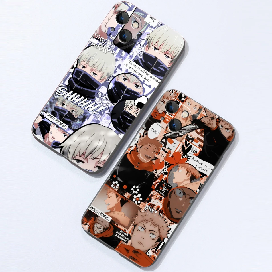 Serial Anime Jujutsu Kaisen Phone Case For Apple iPhone 13 12 11 Pro 12 13 Mini X XR XS Max SE 6 6s 7 8 Plus Back Black Carcasa
Serial Anime Jujutsu Kaisen Phone Case For Apple iPhone 13 12 11 Pro 12 13 Mini X XR XS Max SE 6 6s 7 8 Plus Back Black Carcasa