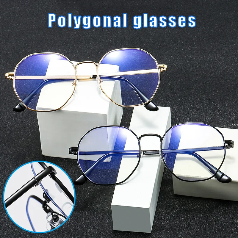 Anti-Blue Glasses Retro Metal Frame Glasses Men and Women General Goggles Anti-Blue Glasses Goggles Comfortable Sunglasses
Anti-Blue Glasses Retro Metal Frame Glasses Men and Women General Goggles Anti-Blue Glasses Goggles Comfortable Sunglasses