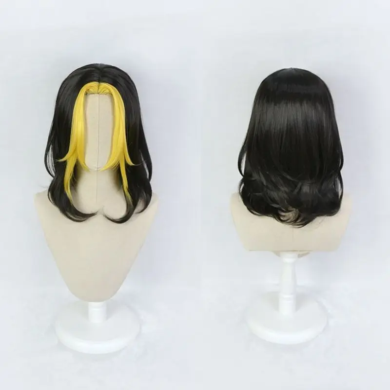 Hanemiya Kazutora Cosplay Anime Tokyo Revengers Men Black Golden Heat Resistant In Stock Party Wigs Accessories
Hanemiya Kazutora Cosplay Anime Tokyo Revengers Men Black Golden Heat Resistant In Stock Party Wigs Accessories