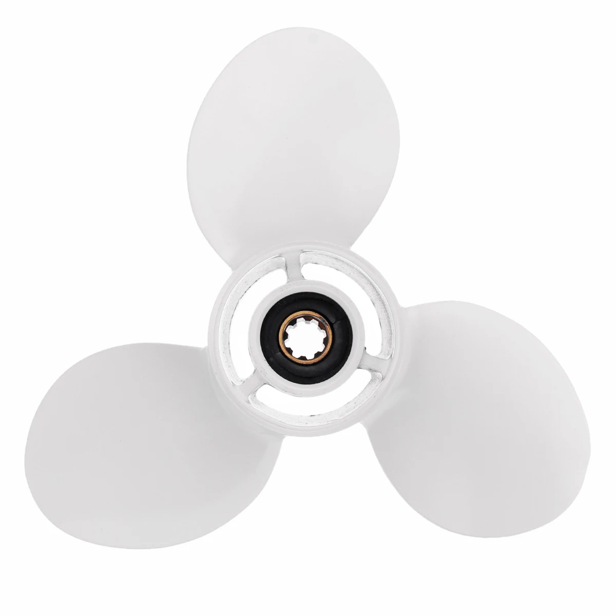 Outboard Propeller 683-45943-00-EL Aluminum Alloy 8 Spline Tooth 3 Blades Marine Propeller For Yamaha 9.9-20HP 9 1/4 x 10 1/2
Outboard Propeller 683-45943-00-EL Aluminum Alloy 8 Spline Tooth 3 Blades Marine Propeller For Yamaha 9.9-20HP 9 1/4 x 10 1/2