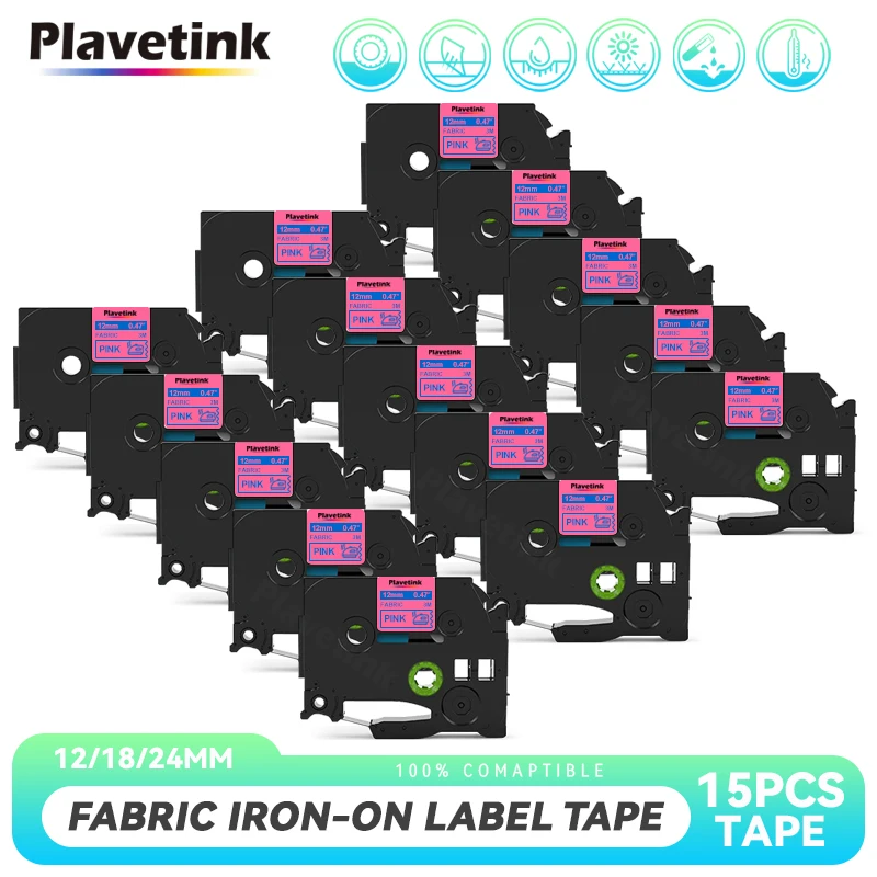 PLAVETINK 15 упаковок, 12 мм * 3 м, ткань, железо на лентах, стандартная деталь, для принтеров этикеток Brother P-touch PT300
PLAVETINK 15 упаковок, 12 мм * 3 м, ткань, железо на лентах, стандартная деталь, для принтеров этикеток Brother P-touch PT300