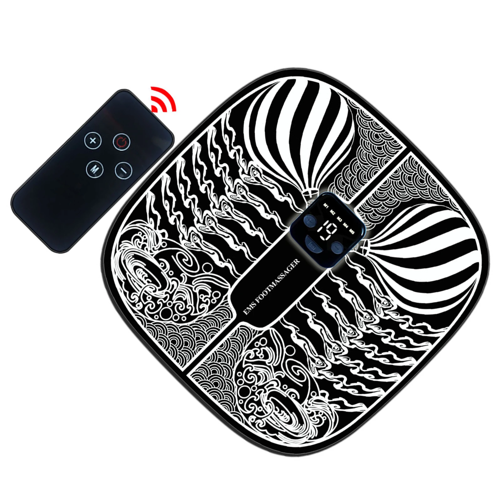 Foot Massager Soft Material Remote Control Easy to Disassemble for Men Women Feet Muscle
Foot Massager Soft Material Remote Control Easy to Disassemble for Men Women Feet Muscle