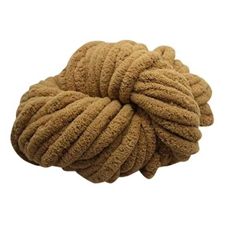 Chunky Knit Blanket Yarn Fuzzy Chenile Line Arm Knitting Thick Bulky DIY For Knit Blanket Cushion Bed Sofa Home Decor
Chunky Knit Blanket Yarn Fuzzy Chenile Line Arm Knitting Thick Bulky DIY For Knit Blanket Cushion Bed Sofa Home Decor