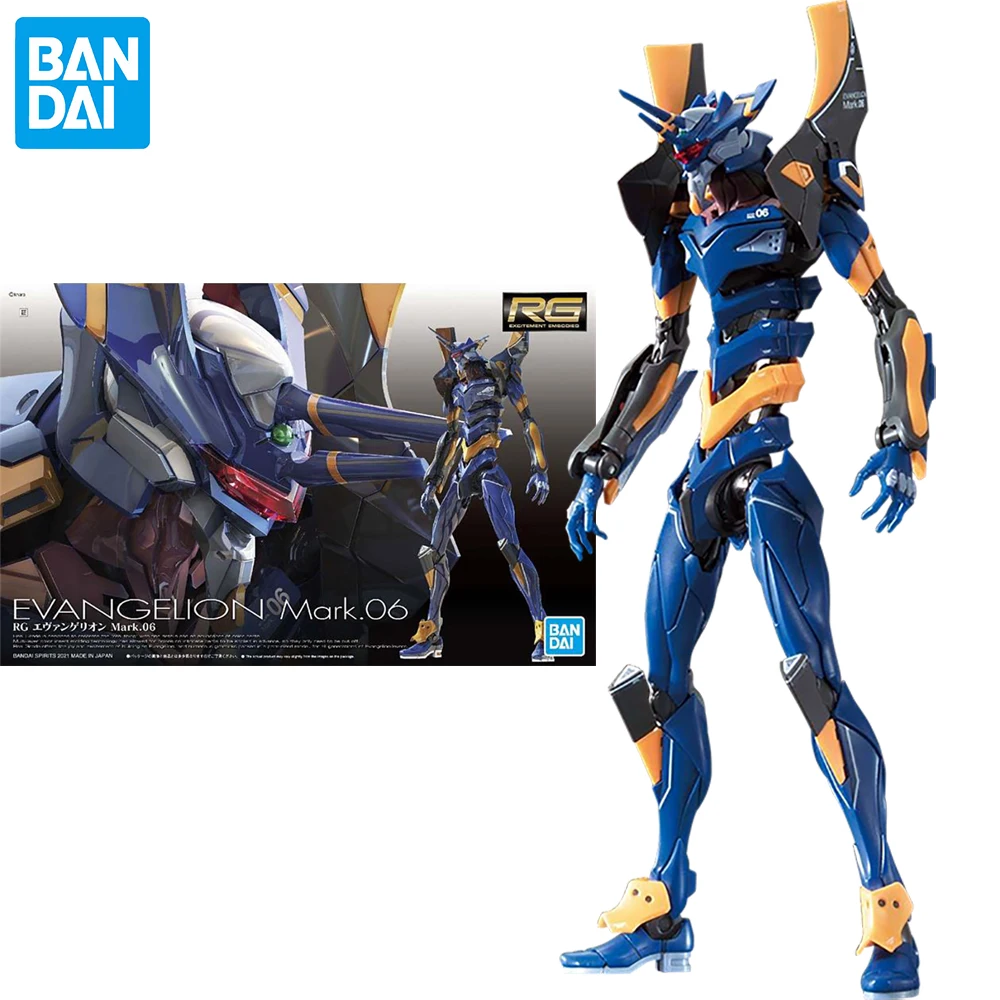 Bandai RG 1/144 Evangelion Mark.06 Original Assemble Model Kit Collectible Anime Action Figure Robot Toys
Bandai RG 1/144 Evangelion Mark.06 Original Assemble Model Kit Collectible Anime Action Figure Robot Toys