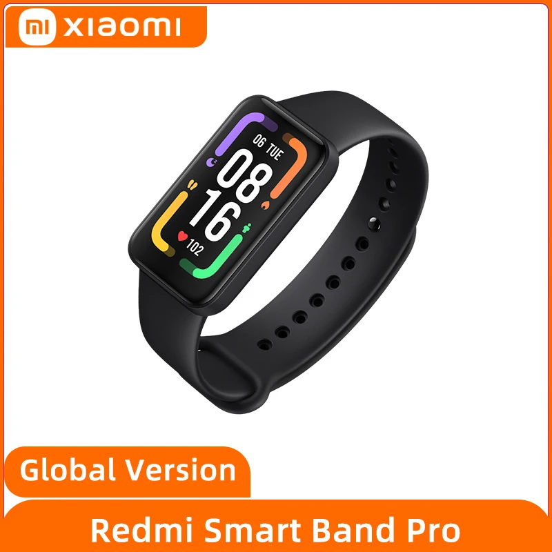 Global Version Xiaomi Redmi Smart Band Pro Mi Bracelet 6 Color AMOLED 1.47'' Full Display Blood Oxygen Heart Rate Sleep Tracking
Global Version Xiaomi Redmi Smart Band Pro Mi Bracelet 6 Color AMOLED 1.47'' Full Display Blood Oxygen Heart Rate Sleep Tracking