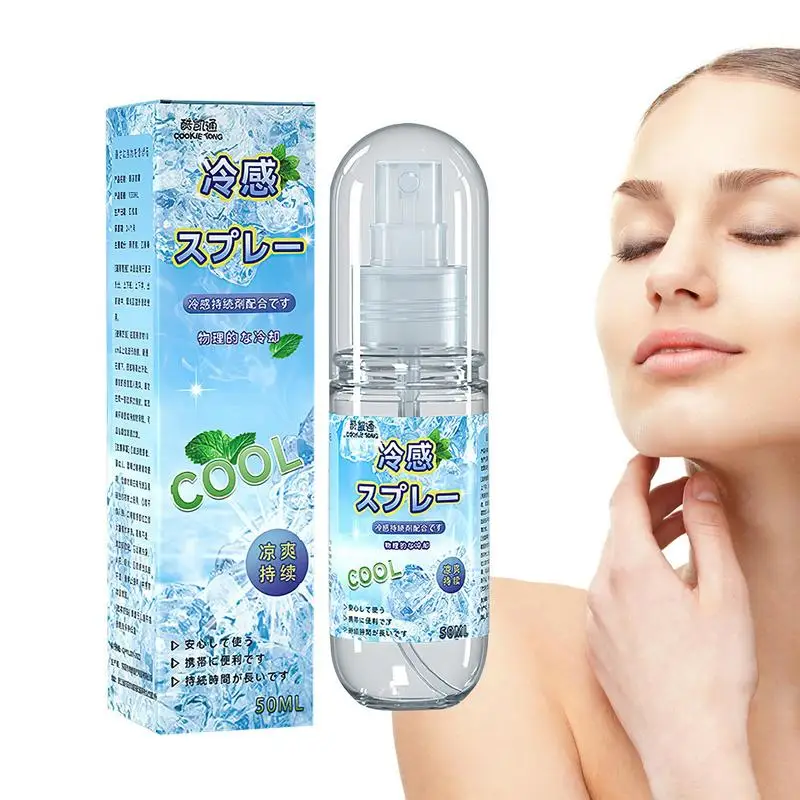 Mist Cooling Spray 50/100ml Natural Mint Mist For Quick Cool Long Lasting Body Mist Spray Summer
Mist Cooling Spray 50/100ml Natural Mint Mist For Quick Cool Long Lasting Body Mist Spray Summer