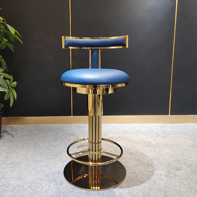 Luxury Swivel Chair Light Bar Luxury Modern Simple Stainless Steel Front Desk High Stool Online Celebrity Home Backrest
Luxury Swivel Chair Light Bar Luxury Modern Simple Stainless Steel Front Desk High Stool Online Celebrity Home Backrest