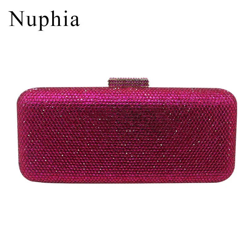 Fuchsia Hard Case Box Clutch Crystal Clutches and Evening Bags for Women Party Evening Prom Gold
Fuchsia Hard Case Box Clutch Crystal Clutches and Evening Bags for Women Party Evening Prom Gold