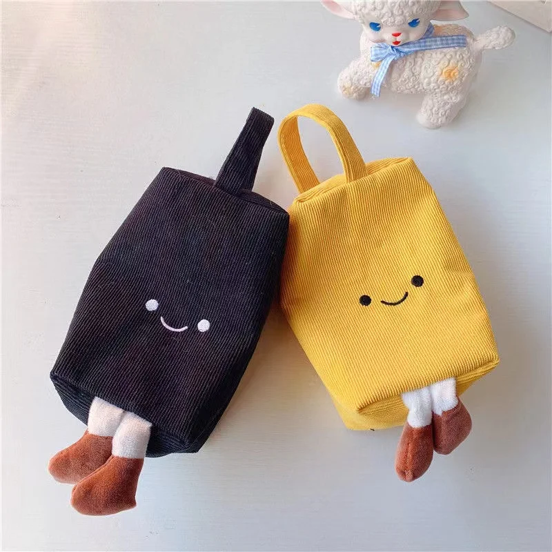 Cute Pencil Case Corduroy Kawaii Storage Bag School Supplies Cute Bag Cosmetic Bag Portable High Capacity Student Stationery
Cute Pencil Case Corduroy Kawaii Storage Bag School Supplies Cute Bag Cosmetic Bag Portable High Capacity Student Stationery