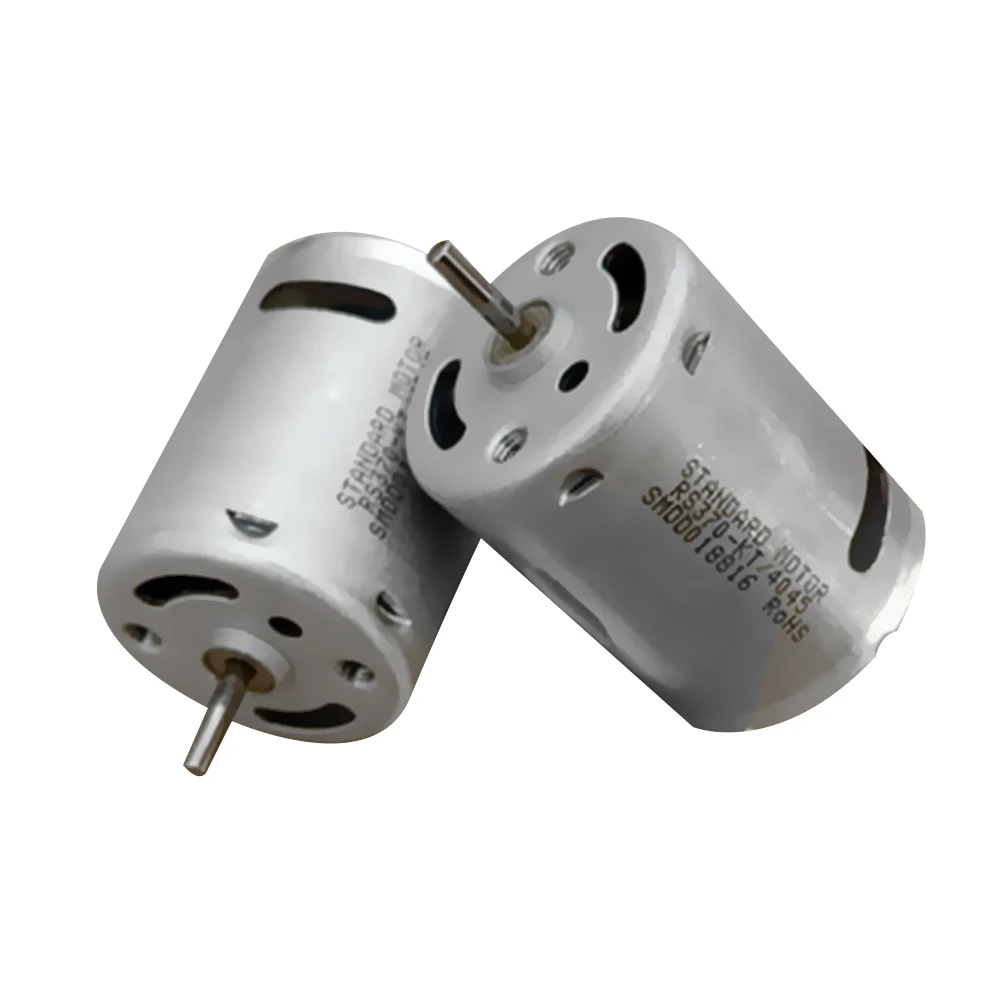 Micro RS370 370 Motor DC 6V 7.2V 9V 12V Volt 33600RPM High Speed Strong Magnetic Power High Torque Electric Machinery
Micro RS370 370 Motor DC 6V 7.2V 9V 12V Volt 33600RPM High Speed Strong Magnetic Power High Torque Electric Machinery
