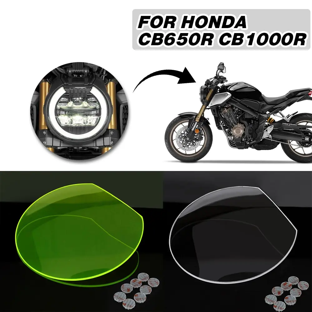 Motorcycle Headlight Screen Protective Shield For Honda CB650R CB1000R CB 1000R 2018-2020 2021 2022 2023 Head Light Protector
Motorcycle Headlight Screen Protective Shield For Honda CB650R CB1000R CB 1000R 2018-2020 2021 2022 2023 Head Light Protector