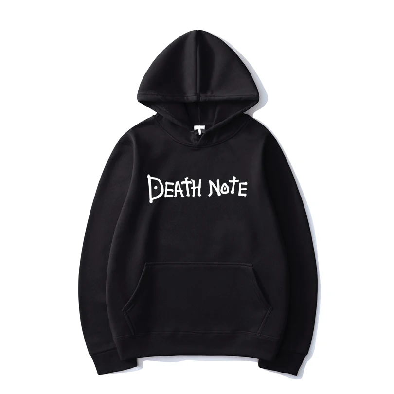 Death Note Hoodies Sweatshirt Manga Letter Pullover Sweat Men Women Oversized Hoodie Kids Boy Tracksuit Tops Clothes Autumn Coat
Death Note Hoodies Sweatshirt Manga Letter Pullover Sweat Men Women Oversized Hoodie Kids Boy Tracksuit Tops Clothes Autumn Coat