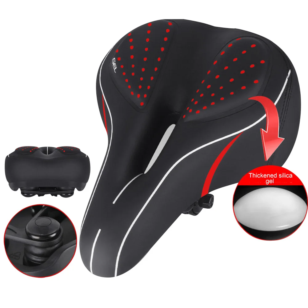 Cycling Saddle Comfortable Breathable Ergonomic Bike Seat Cushion Extra Soft Outdoor Easy Install PU Leather Accessories
Cycling Saddle Comfortable Breathable Ergonomic Bike Seat Cushion Extra Soft Outdoor Easy Install PU Leather Accessories