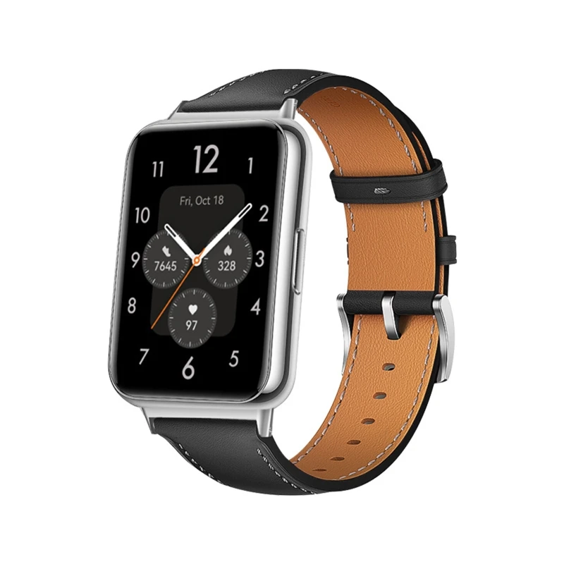 Удобный кожаный ремешок для часов huaweiWatch Fit 2, полиуретановый браслет B36A
Удобный кожаный ремешок для часов huaweiWatch Fit 2, полиуретановый браслет B36A