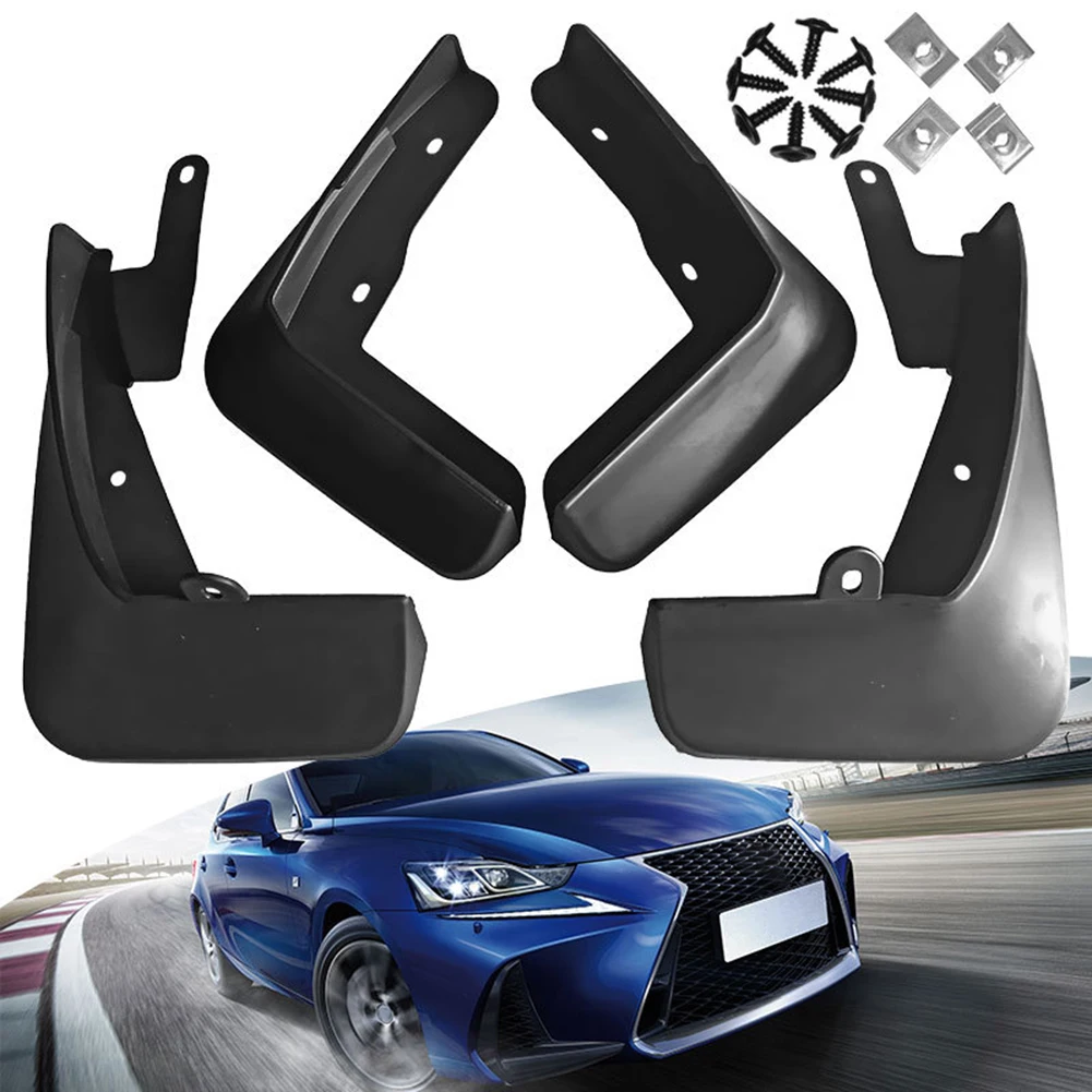 For Lexus IS 2014-2020 Sedan Splash Guards Mud Flaps 4 Pcs/4PACK Black Plastic Rear Right Brand New Durability
For Lexus IS 2014-2020 Sedan Splash Guards Mud Flaps 4 Pcs/4PACK Black Plastic Rear Right Brand New Durability