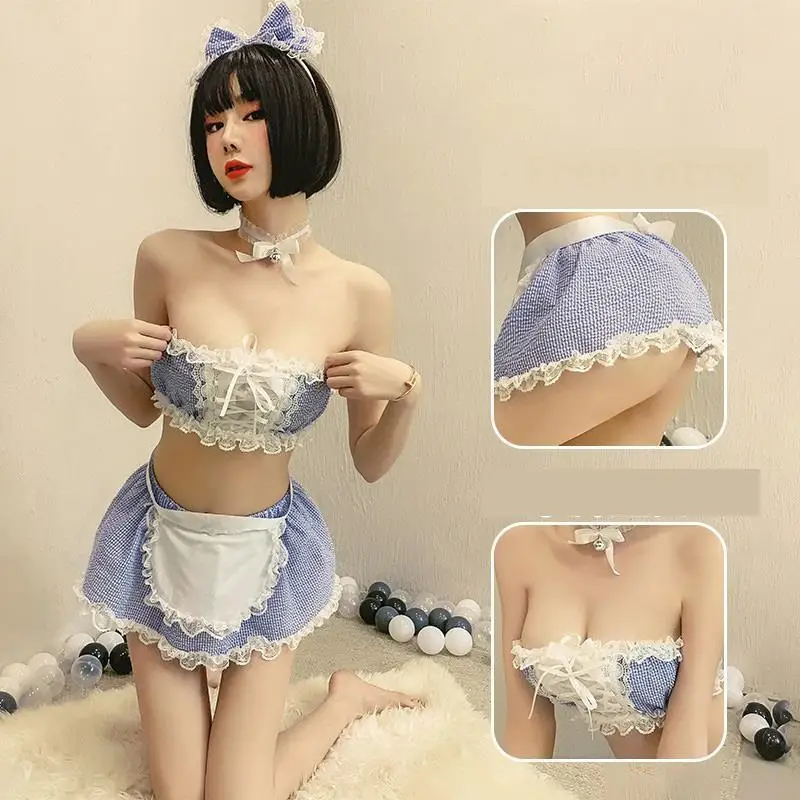 FORSexy женское белье чистый Desire служанка униформа искушение маленькая грудная одежда для сна страстный костюм открытая пилка на кровати без
FORSexy женское белье чистый Desire служанка униформа искушение маленькая грудная одежда для сна страстный костюм открытая пилка на кровати без