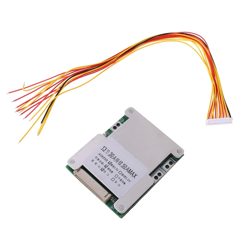 X37E BMS 13S 48V 50A 18650 Литий-ионный аккумулятор для платы эквалайзера защиты
X37E BMS 13S 48V 50A 18650 Литий-ионный аккумулятор для платы эквалайзера защиты