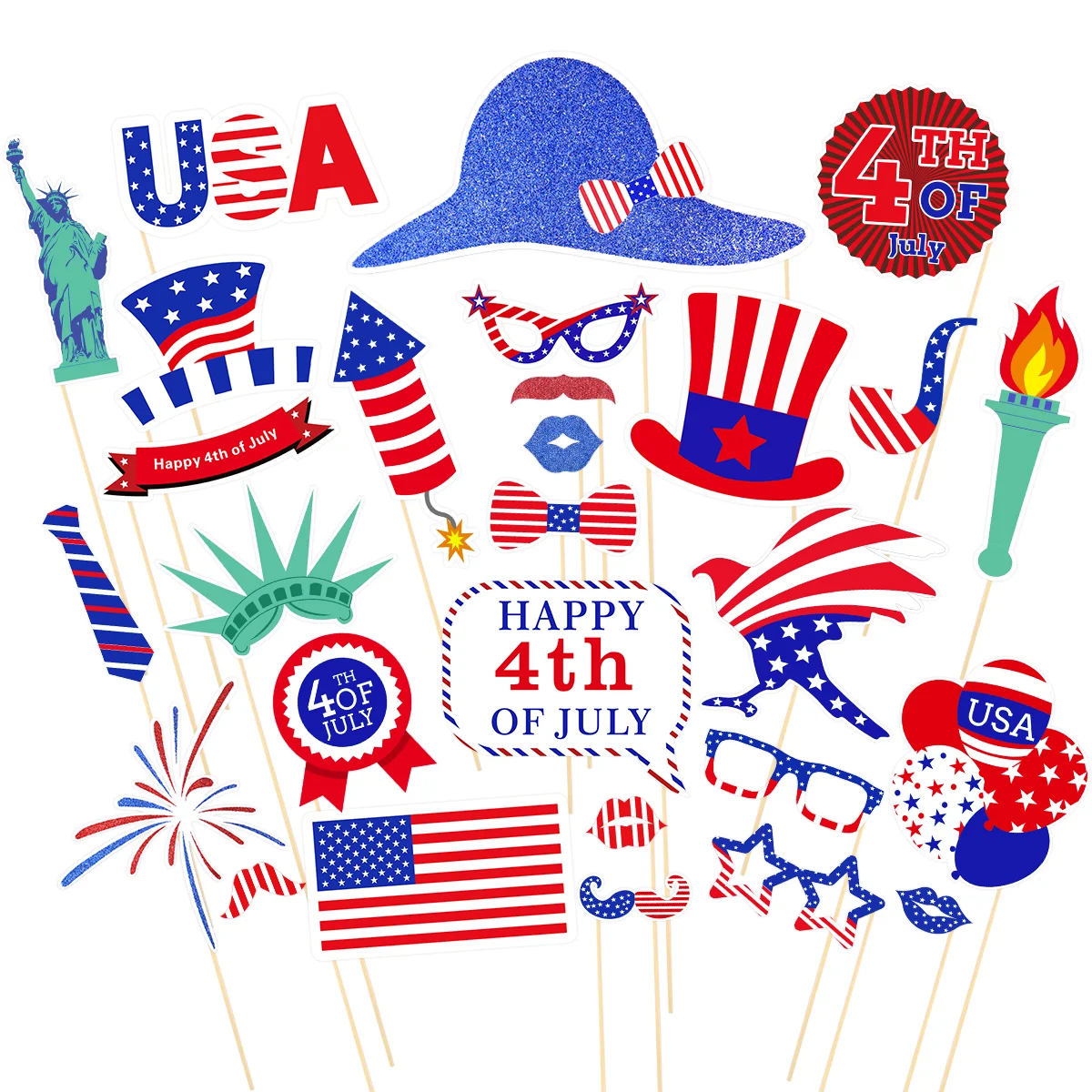 USA Independence Day Photo Props American Independence Day Photo Booth Props 4th Of July Party Supplies
USA Independence Day Photo Props American Independence Day Photo Booth Props 4th Of July Party Supplies