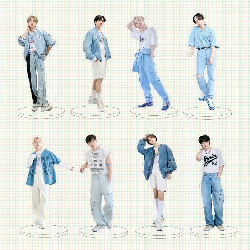 KPOP бродячие дети новый альбом акриловая подставка Hyunjin Felix HAN LEE знаем Bang Chan модель для рабочего стола декоративный веер коллекционный подарок
KPOP бродячие дети новый альбом акриловая подставка Hyunjin Felix HAN LEE знаем Bang Chan модель для рабочего стола декоративный веер коллекционный подарок